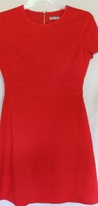 Red Eliza J dress